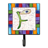 Caroline'S Treasures 8429-Fsh4 Beach And Seafood Leash Holder Or Key Hook 8429, Small, Multicolor