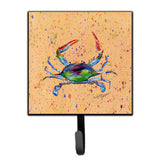 Caroline'S Treasures 8467Sh4 Crab Leash Holder Or Key Hook, Small, Multicolor