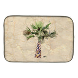 Caroline'S Treasures Palm Tree Dish Drying Mat, 14 X 21, Multicolor