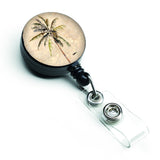 Caroline'S Treasures Palm Tree Retractable Badge Reel, Multicolor (8482Br)