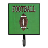 Caroline'S Treasures 8487Sh4 Football Leash Or Key Holder, Small, Multicolor