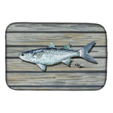Caroline'S Treasures Fish Mullet Dish Drying Mat, 14 X 21, Multicolor