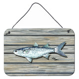 Caroline'S Treasures Fish Mullet Aluminum Metal Wall Or Door Hanging Prints, 8 X 12