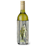 Fish Bass Wine Bottle Beverage Insulator Beverage Insulator Hugger