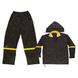 NYLN SUIT LRG BLK 3PC (Pack of 1)
