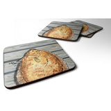 Caroline'S Treasures 8495Fc Flounder Foam Coasters (Set Of 4), 3.5 H X 3.5 W, Multicolor