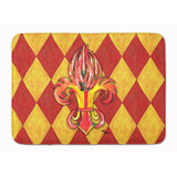 Caroline'S Treasures Peppers Fleur De Lis Floor Mat, 19 X 27, Multicolor