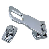 Perko 1198DP3CHR ChromePlated Hasp 33/4 Length x 1 Width x 1/4 Padlock Clearance