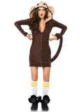 Cozy Monkey dress w/attached t