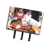 Caroline'S Treasures 8536Th68 Red Beans And Rice Leash Holder Or Key Hook, Large, Multicolor