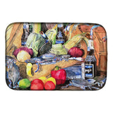 Caroline'S Treasures Bar'S And Crabs Dish Drying Mat, 14 X 21, Multicolor