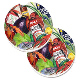 Caroline'S Treasures Louisiana Spices Set Of 2 Cup Holder Car Coasters 8540-2Carc, 2.56, Multicolor
