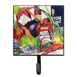 Caroline'S Treasures 8540-2Sh4 Louisiana Spices Leash Holder Or Key Hook 8540, Small, Multicolor