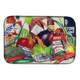 Caroline'S Treasures Louisana Spices Dish Drying Mat, 14 X 21, Multicolor