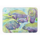 Caroline'S Treasures Manatee Floor Mat, 19 X 27, Multicolor
