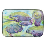 Caroline'S Treasures Manatee Dish Drying Mat, 14 X 21, Multicolor