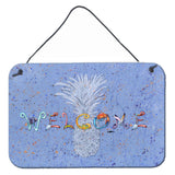 Caroline'S Treasures 8563Ds812 Pineapple Aluminum Metal Wall Or Door Hanging Prints, 8 X 12