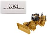 CAT Caterpillar 836 Landfill Compactor Yellow High Line Series 1/50 Diecast Model by Diecast Masters