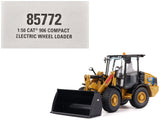CAT Caterpillar 906 Electric Compact Wheel Loader Yellow with Operator High Line Series 1/50 Diecast Model by Diecast Masters