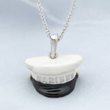 Military Hat Necklace