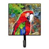 Caroline'S Treasures 8606Sh4 Bird-Parrot Leash Holder Or Key Hook, Small, Multicolor
