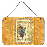 Caroline'S Treasures 8615Ds812 Palm Tree Aluminum Metal Wall Or Door Hanging Prints, 8 X 12