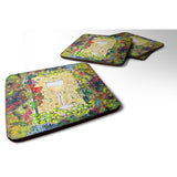 Caroline'S Treasures 8617Fc Wine Foam Coasters (Set Of 4), 3.5 H X 3.5 W, Multicolor