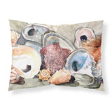 Caroline'S Treasures 8619Pillowcase Sea Shells Moisture Wicking Fabric Standard Pillowcase, Large, Multicolor