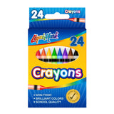 24Pk Crayons - Non - Toxic
