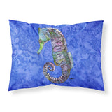 Caroline'S Treasures 8639Pillowcase Seahorse Moisture Wicking Fabric Standard Pillowcase, Large, Multicolor