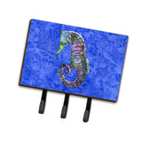 Caroline'S Treasures 8639Th68 Seahorse Leash Or Key Holder, Large, Multicolor