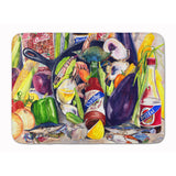 Caroline'S Treasures Crystal Hot Sauce With Camellia Beans Floor Mat, 19 X 27, Multicolor
