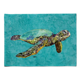 Caroline'S Treasures 8659Plmt Turtle Swimming Fabric Placemat, Multicolor