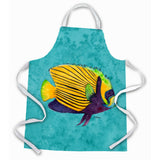 Caroline'S Treasures 8674Apron Fish Tropical Apron, Large, Multicolor
