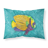 Caroline'S Treasures 8674Pillowcase Fish Tropical Moisture Wicking Fabric Standard Pillowcase, Large, Multicolor