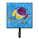 Caroline'S Treasures 8676Sh4 Tropical Fish Leash Holder Or Key Hook, Small, Multicolor