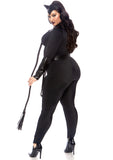 Leg Avenue 3 Pc Sultry Supervillain, Incl Black Color