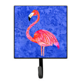 Caroline'S Treasures 8685Sh4 Bird-Flamingo Leash Holder Or Key Hook, Small, Multicolor