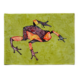 Caroline'S Treasures 8689Plmt Frog Fabric Placemat, Multicolor