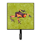 Caroline'S Treasures 8689Sh4 Frog Leash Holder Or Key Hook, Small, Multicolor