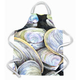 Caroline'S Treasures 8714Apron Clam Quahog Apron, Large, Multicolor
