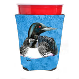 Bird - Loon Red Solo Cup Beverage Insulator Hugger