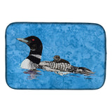 Caroline'S Treasures Momma And Baby Loon Dish Drying Mat, 14 X 21, Multicolor