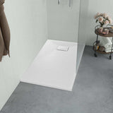vidaXL Shower Base Tray SMC White 39.4x27.6