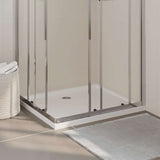 vidaXL Rectangular ABS Shower Base Tray White 31.5x35.4