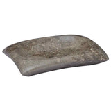 vidaXL Waschbecken Grau 50x35x10 cm Marmor