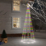 Vidaxl Christmas Tree With Spike Colorful 310 Leds 10 Ft -Like New