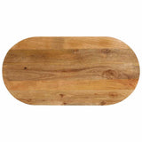 vidaXL Table Top Brown Solid mango wood 55.1 in x 23.6 in Durable