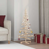 vidaXL Wooden Christmas Tree for Decoration 47.2 Solid Wood Pine