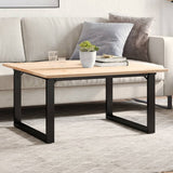 vidaXL Coffee Table Legs O-Frame 31.5x27.6x16.9 Steel